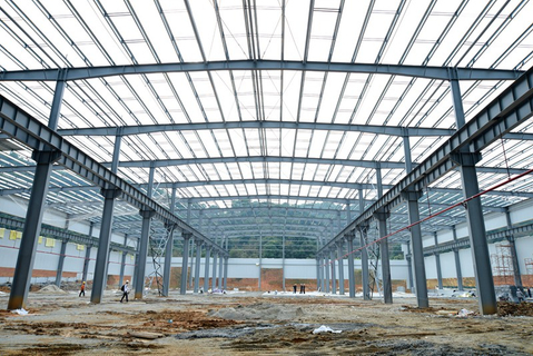 Estructura de acero prefabricada de construcci&oacute;n de acero personalizada para taller