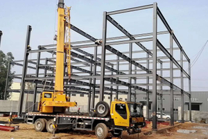 High Standard Steel Frames Office Builiding Steel Structures Shopping Mall Steel Aedificium