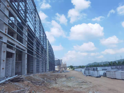 Mga Structural Steel Warehouse Wall Panel na May Sandwich O Corrugated Sheet
