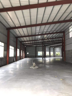 Light Structural Steel Frame System Para sa Industrial Steel Shed