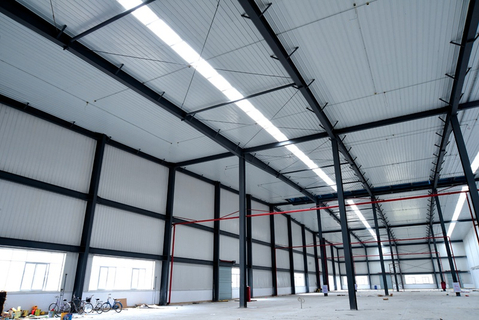 Estructura de acero prefabricada de construcci&oacute;n de acero personalizada para taller