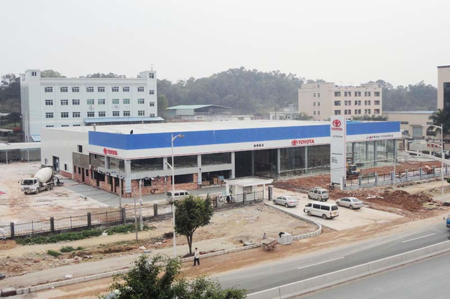 ស្ថានីយ៍ជួសជុល Dongguan Yongjia Toyota 4S